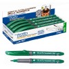 Tratto Marker Pen Ohp F Verde - Adatto a Tutte le Superfici di Fila