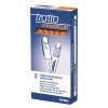 Penna Cancellabile Tratto Cancellik Arancione - Diametro Punta 0,4mm - Confezione da 12 Pezzi di Fila
