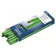 Tratto Pen Metal Look Verde - Diametro Punta 0,5mm - Confezione da 12 Pezzi di Fila