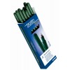Tratto Pen Metal Look Verde - Diametro Punta 0,5mm - Confezione da 12 Pezzi di Fila