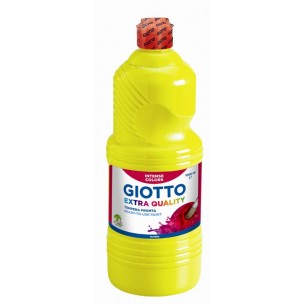 Flacone 1lt Giotto Tempera Giallo Primario di Fila