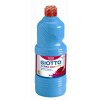 Flacone 1lt Giotto Tempera Cyan (Azzurro Ciano) di Fila