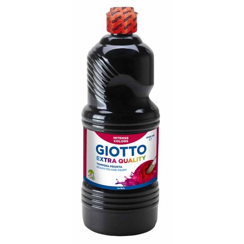 Flacone 1lt Giotto Tempera Nero di Fila