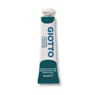 Tubo Tempera Giotto 12ml Turchese di Fila