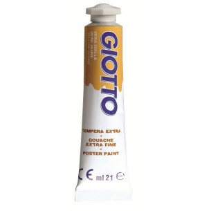 Tubo Tempera Giotto 21ml Giallo Ocra di Fila