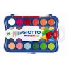 Giotto Acquerelli Diametro  30 Mm Confezione 24 Colori di Fila