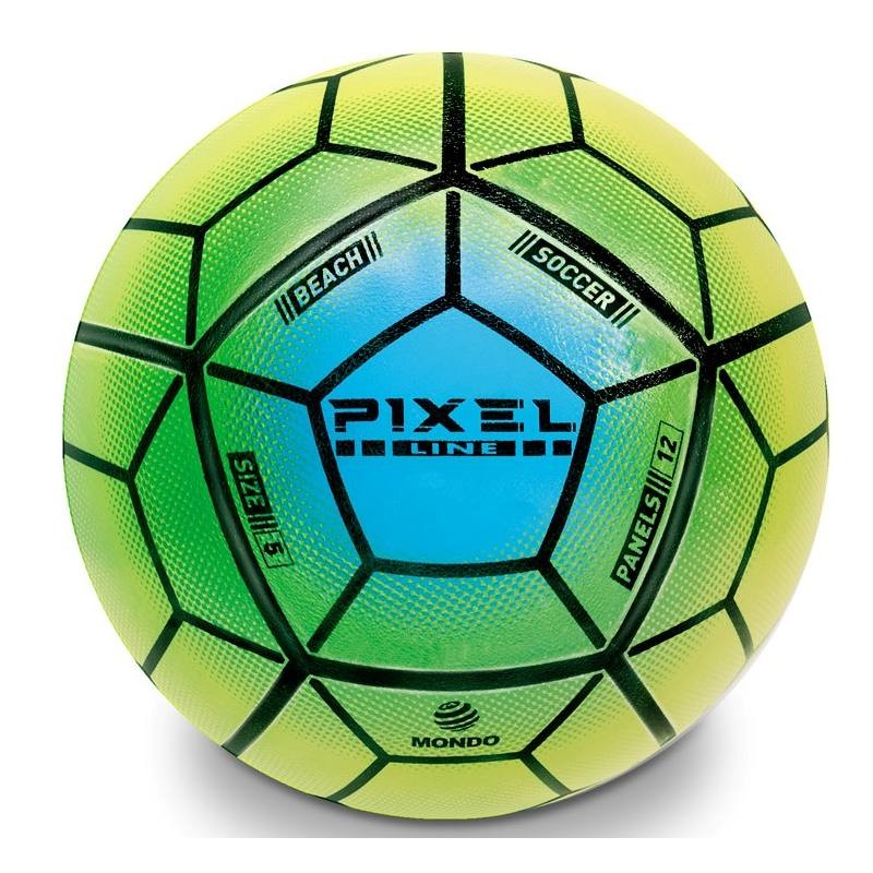 Pixel Beach Soccer Pallone Calcio Pvc Diam. 230 Sgonfio di Mondo