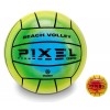 Pallone Pixel Beach Volley Pallone Pvc Diam. 216 Sgonfio con Retina di Mondo
