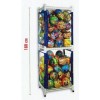 Espositore Plastica Due Vani per Palle Pvc (Massimo 78 Pezzi Diam.230) di Mondo