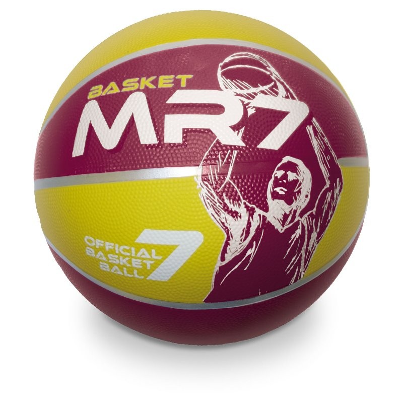Pallone Basket Mr7 Pallone Cucito Sgonfio di Mondo