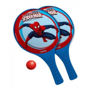 Racchetta Spider Man + Pallina di Mondo