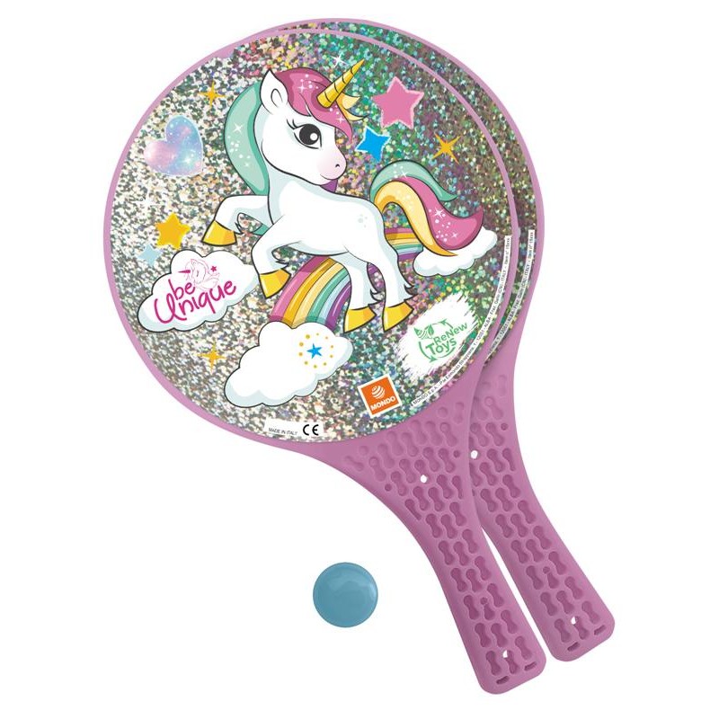 Racchetta Unicorn + Pallina di Mondo