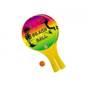 Racchetta Fluo + Pallina di Mondo