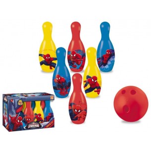 Spider Man Set Palla Bowling + Birilli di Mondo