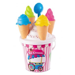Mondo Ice Cream Strawberry Bucket Diam. 17sc