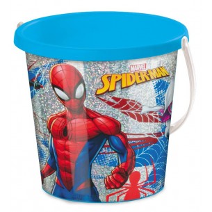 Secchiello U.Spiderman Glitter D.17 Scx60 di Mondo