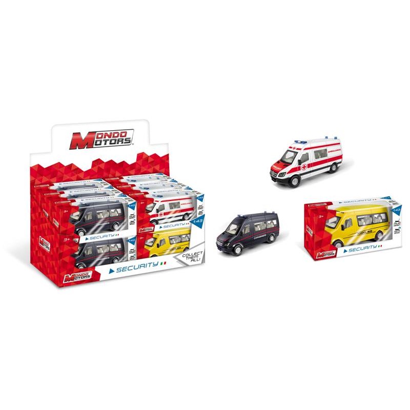 Minibus Ass.To 1/43 12 Pezzi di Mondo