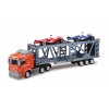 Truck Trailer With 2 Racing Cars Scx24 di Mondo
