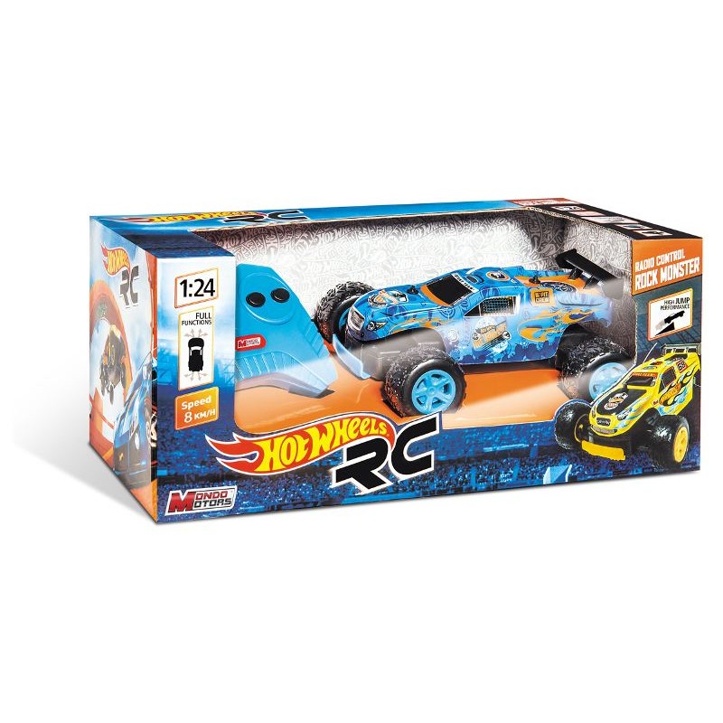 R/C Hot Wheels Rock Monster 25 1/24 Scx6 di Mattel Hotwheels