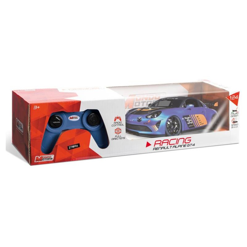 R/C Renault Alpine Gt4 1/24 Sc. X 6 di Mondo