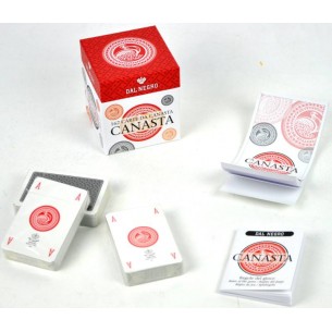 Set Carte Canasta con Scatola in Cartone di Teodomiro Dal Negro