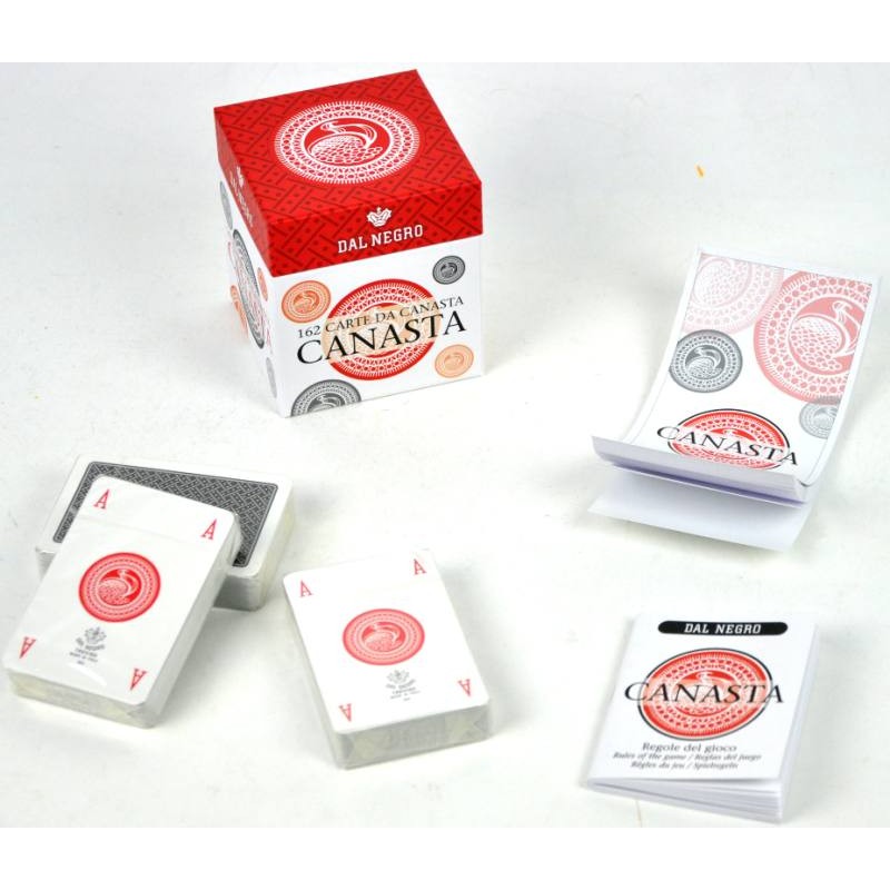 Set Carte Canasta con Scatola in Cartone di Teodomiro Dal Negro