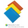 Cartellina 3-Lembi C/Elastico 17x25 (A5) Mm.0,8 Plastificato Assortito di Cartotecnica Del Garda S.R.L.