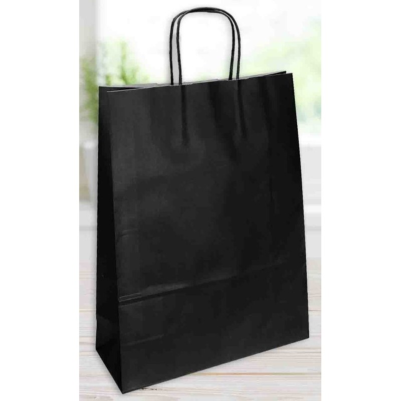 Shopper Jolly Nero - 25x11x36 di Florio