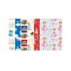 Rotolo Carta Regalo Misura 70x200cm Fantasia Bambini Assortita di Florio
