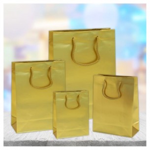 Shopper Color Oro - 16x8x19 di Florio