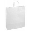 Shopper Bianco Kraft Monolucido F.To 23x10x32 di Florio