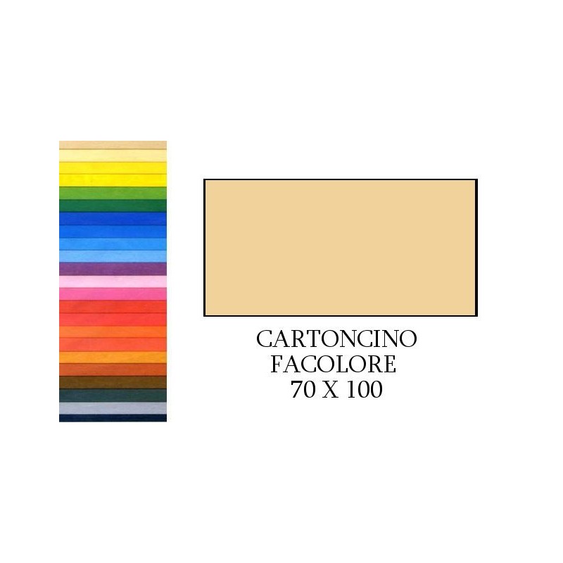 Facolore 70x100 Panna (10ff) 200g/M2 di Fedrigoni Spa