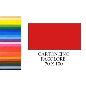 Facolore 70x100 Rosso (10ff) 200g/M2 di Fedrigoni Spa