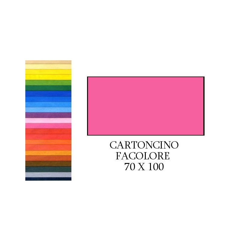 Facolore 70x100 Fucsia (10ff) 200g/M2 di Fedrigoni Spa