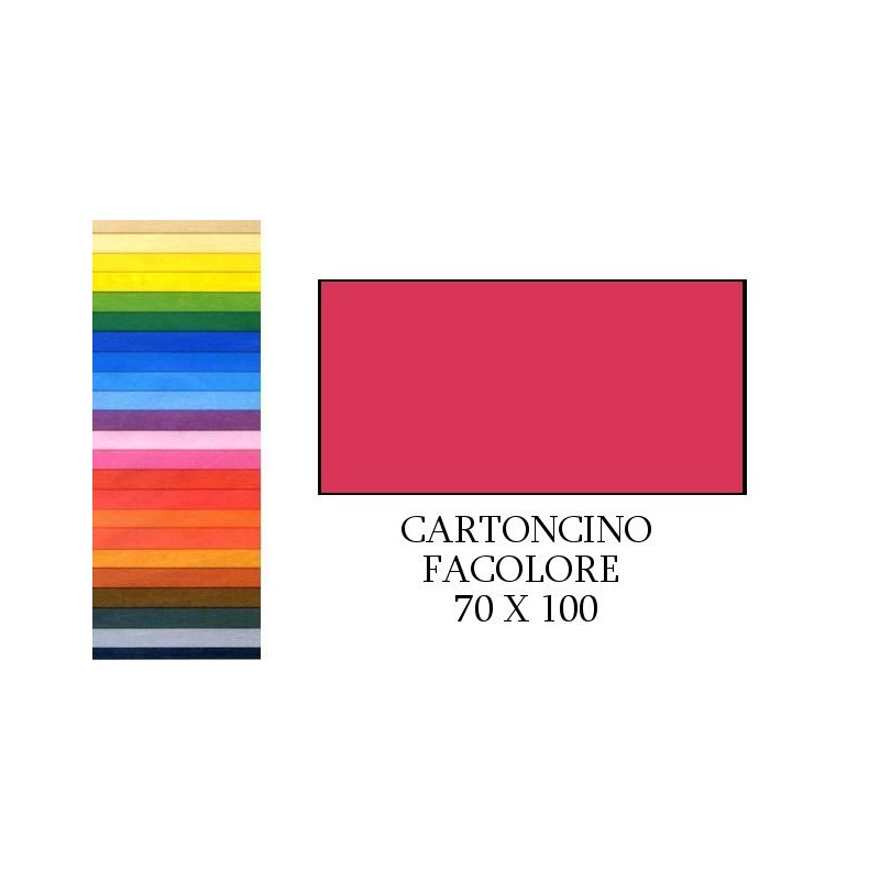 Facolore 70x100 Ciliegia (10ff) 200g/M2 di Fedrigoni Spa