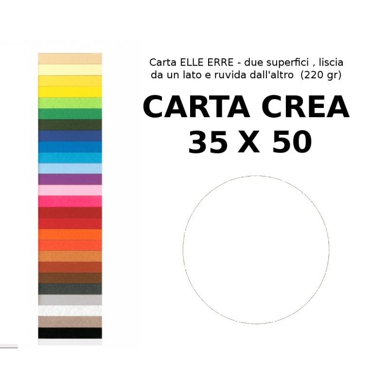 Cartacrea 35x50 Bianco (10ff) 220g/M2 di Fedrigoni Spa