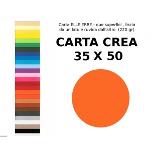 Cartacrea 35x50 Arancio (10ff) 220g/M2 di Fedrigoni Spa