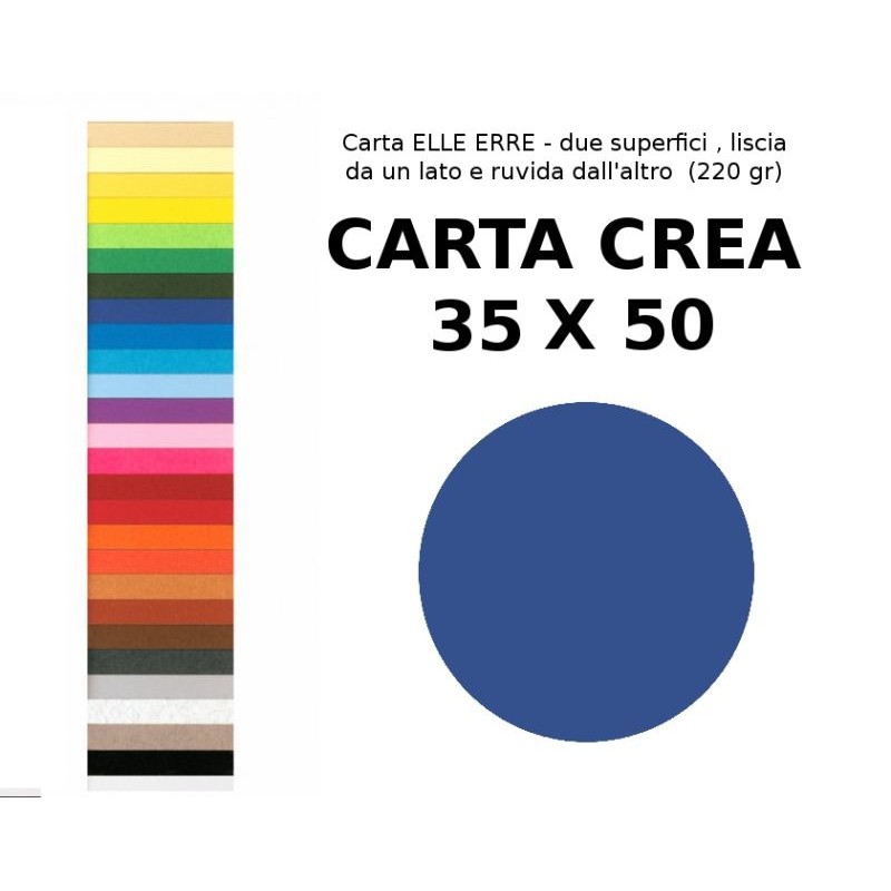 Cartacrea 35x50 Bleu (10ff) 220g/M2 di Fedrigoni Spa