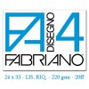 Album da Disegno F4 24x33 220g/M2 Liscio Riquadrato (20 Fogli) di Fedrigoni Spa