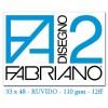Album da Disegno F2 33x48 110g/M2 Ruvido (12 Fogli) di Fedrigoni Spa