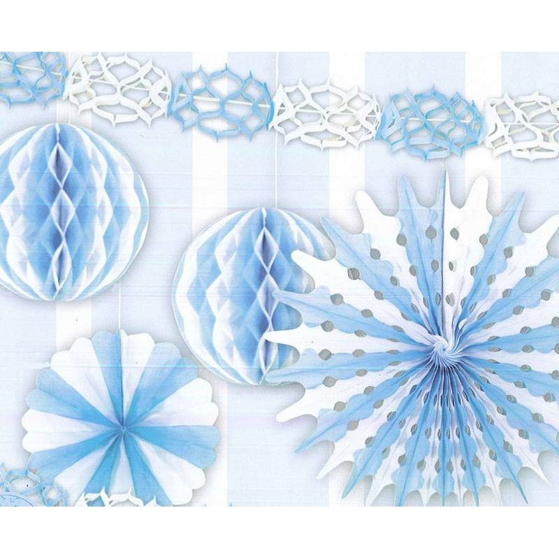 Set Decorazione 6 Pz Celeste di Pegaso