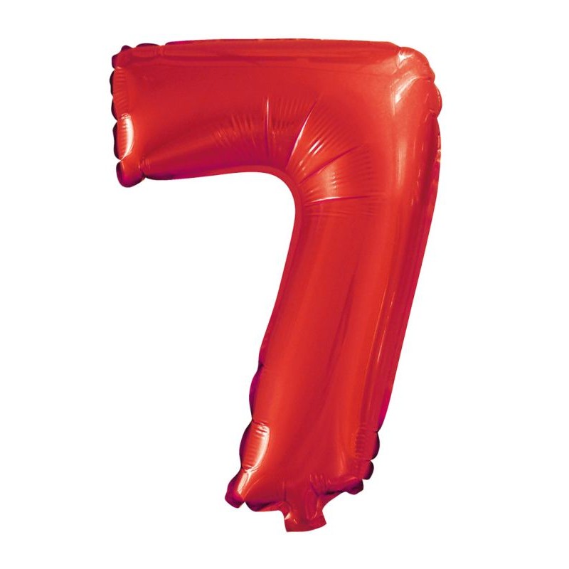 Numero 7 Foil 35cm Pb0997 di Pegaso