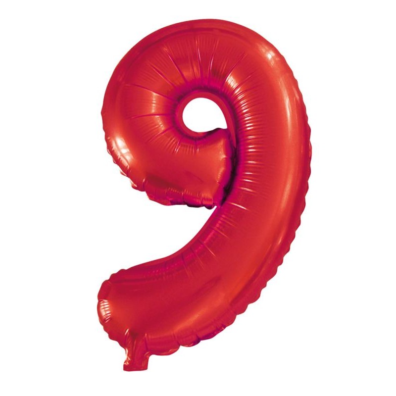 Numero 9 Foil 35cm Pb0999 di Pegaso