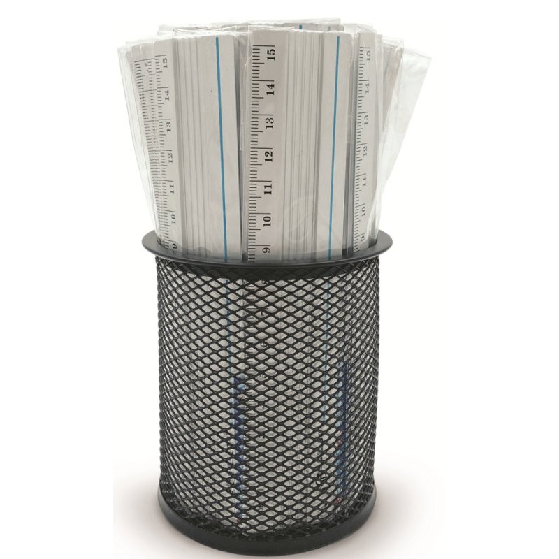 Righello Alluminio 15 Cm 24 Pz di Lebez