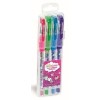 Penna Gel Glitter Set 4 Pz. di Lebez