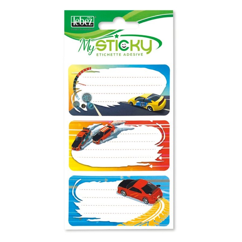 Etichette Scuola Busta 6 Pz. di Lebez