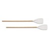 Coppia Remi 115cm D22 Manico in Legno a Pala Fissa di Adriatic