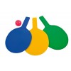 Mini Ping Pong Cm. 26 in Rete di Adriatic