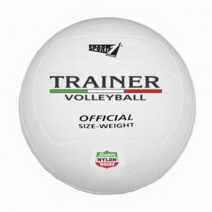 Volley Trainer, Gomma/Nylon, Bianco di Mandelli