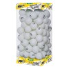 Display 100 Palline Training Bianche Mm 38 di Mandelli